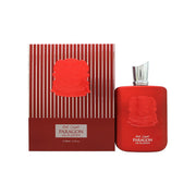 Afnan Zimaya Red Carpet Paragon Eau de Parfum 100 ml – dybrød flakon med gyldent låg og elegant, blank finish