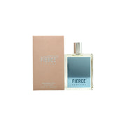 Abercrombie & Fitch Naturally Fierce Eau de Parfum, 100 ml – klar oval flakon i rosa med sølvlogo og metallåg