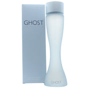 Ghost Original Eau de Toilette 100ml Ghost 100 ml – slank, matteret glasflakon med let rosa duft og sølvfarvet låg.
