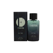 Embark My Time For Him Eau de Parfum 100ml, Embark, 100 ml, mørkeblå glasflaske med sort kantet låg og enkelt logo