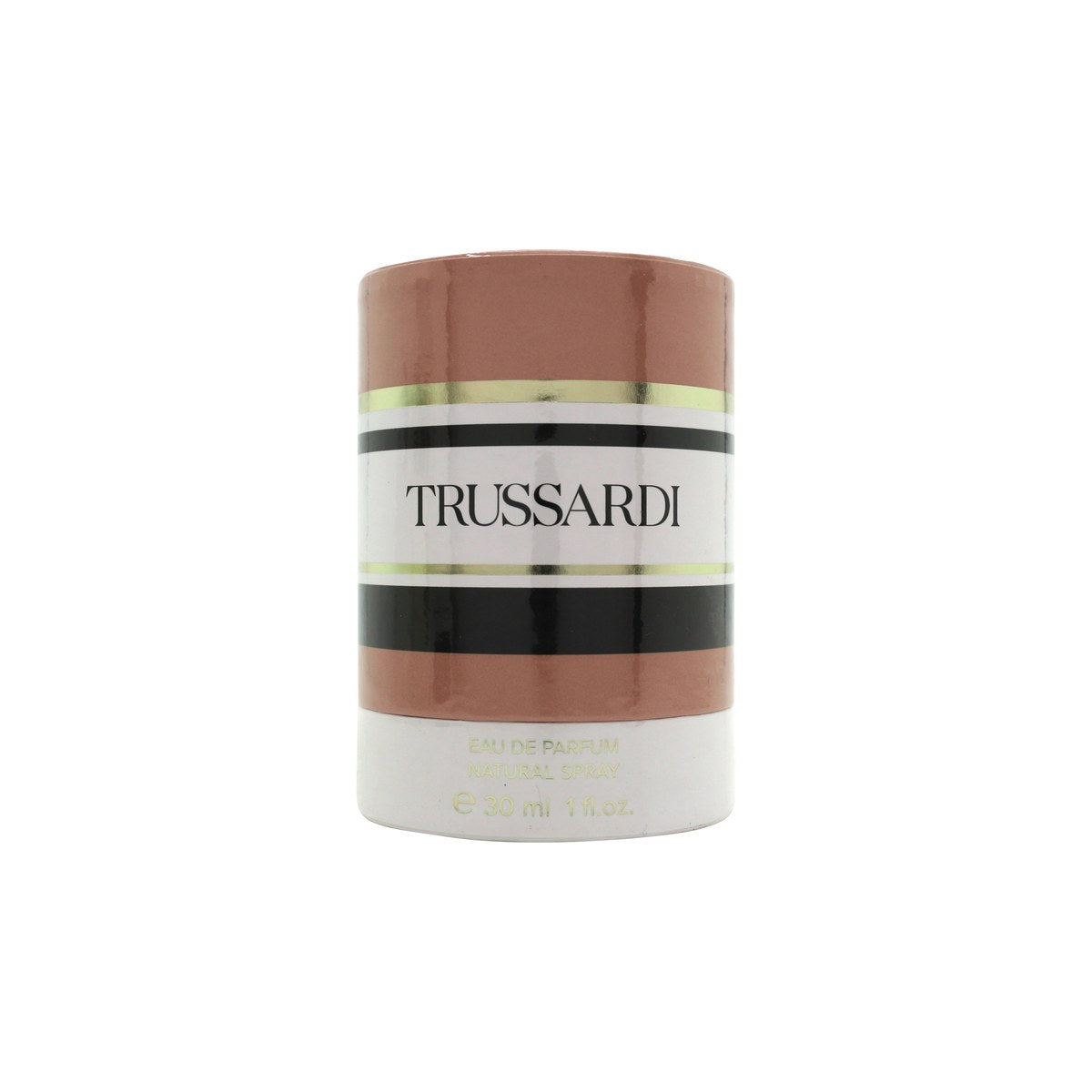 Trussardi Eau de Parfum 30ml fra Trussardi, 30 ml flakon i klart glas med blød rosa tone og gylden låg med logo