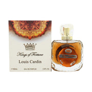 Louis Cardin Kings of Fortune Eau de Parfum 100 ml fra Louis Cardin i sort firkantet flaske med guldkapsel og kongekronelåg