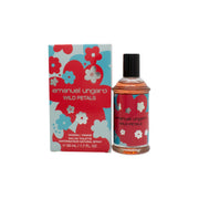 Emanuel Ungaro Wild Petals Eau de Toilette, Emanuel Ungaro, 50 ml – rosa gradient glasflakon med rund form og sølvfarvet låg