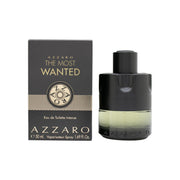Azzaro The Most Wanted Intense Eau de Toilette 50 ml fra Azzaro, sort riflet flakon med cylinderform og sort låg