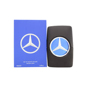 Mercedes-Benz Man Eau de Toilette, Mercedes-Benz, 100 ml – mørkeblå flakon med sort, kantet design og sølvlogo