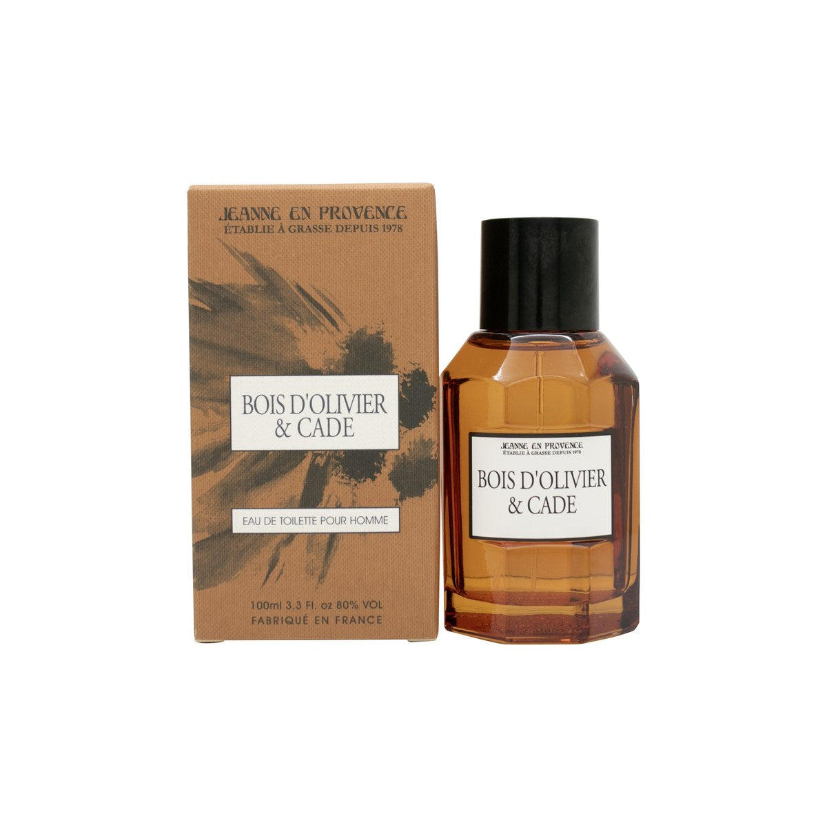 Jeanne en Provence Bois d'Olivier & Cade Eau de Toilette 100ml Spray