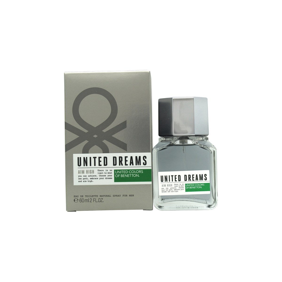 Benetton United Dreams Men Aim High Eau de Toilette 60ml Spray