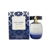 Kate Spade New York Sparkle Eau de Parfum Intense, Kate Spade, 60 ml –lilla glasflakon med glitrende finish og rund guldhætte
