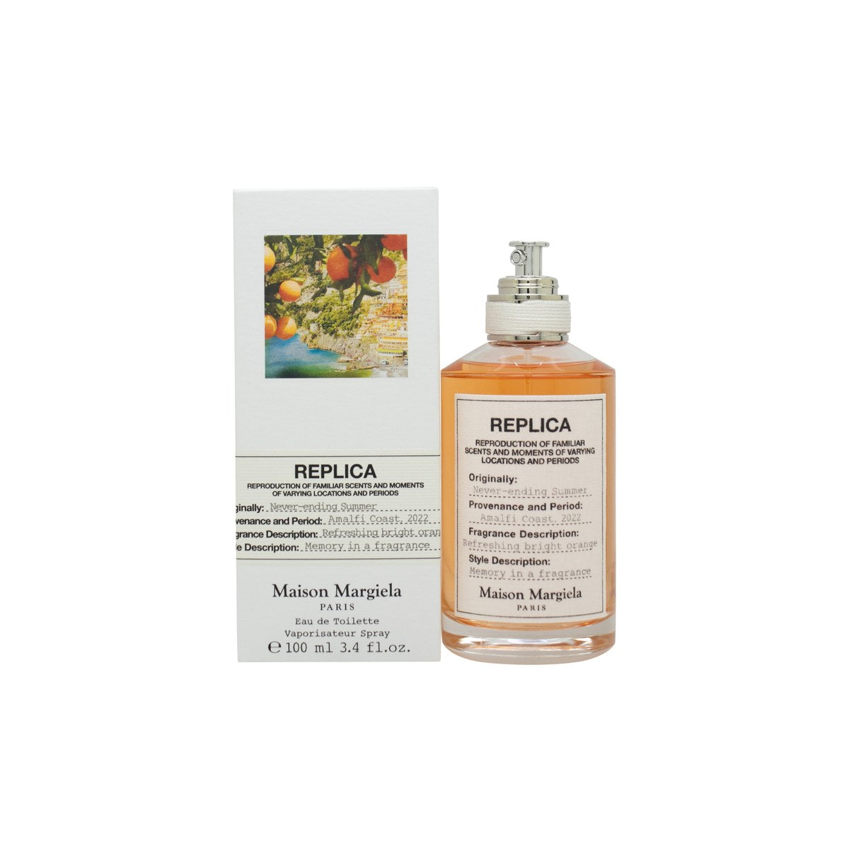 Maison Margiela Replica Never Ending Summer Eau De Toilette 100ml Spray
