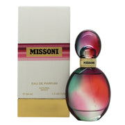 Missoni (2015) Eau de Parfum 50 ml fra Missoni i riflet glasflakon med farvegradueret lilla til rav og sølvprop