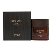 Zimaya Reserved Oud Eau de Parfum 100 ml fra Zimaya, sort firkantet flaske med gulddetaljer og matchende hætte