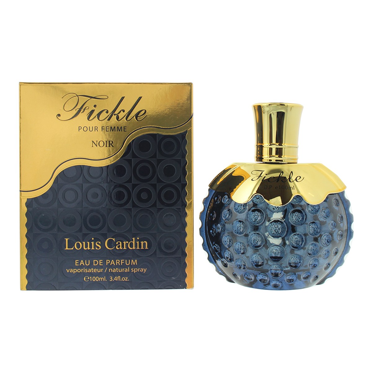 Louis Cardin Fickle Noir Eau de Parfum 100ml Spray