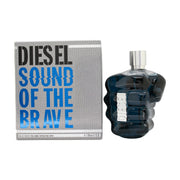 Diesel Sound Of The Brave Eau de Toilette 200 ml, Diesel – sort knytnæveformet flakon med gul logo