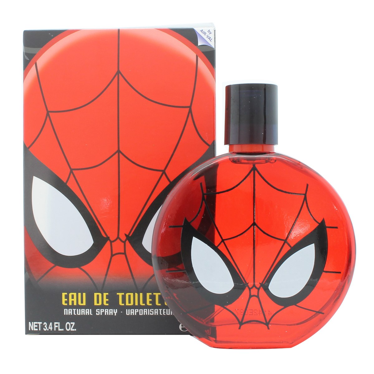 Spiderman Ultimate Spiderman Eau de Toilette 100 ml fra Spiderman i blå og rød flakon med superhero-motiv og sort spraytop