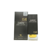 Le Chameau Clio Ambre Dark Leather Eau de Parfum 90 ml fra Le Chameau i mørk ravfarvet flakon med gyldent låg og etiket
