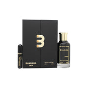 Bharara Onyx Eau de Parfum 100ml fra Bharara Beauty, 100 ml, sort firkantet glasflaske med guldlåg