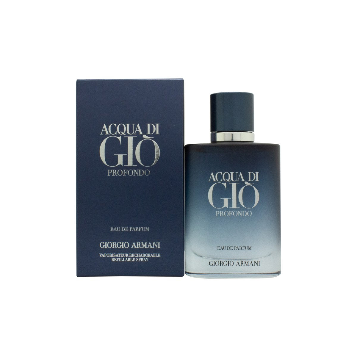 Giorgio Armani Acqua di Giò Profondo Pour Homme Eau De Parfum 50ml Refillable Spray