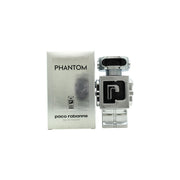 Paco Rabanne Phantom Eau de Toilette 50 ml, Paco Rabanne – sølvfarvet robotformet flakon med sort top og blank finish