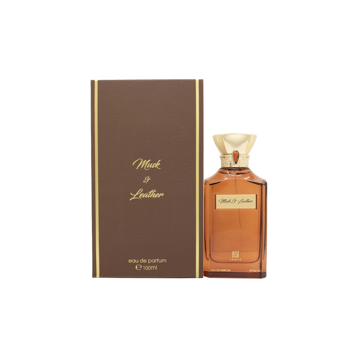 Ahmed Al Maghribi Musk & Leather Eau de Parfum 100ml Spray