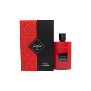 Just Jack Vetiver Eau de Parfum 100ml, Just Jack 100 ml – klar firkantet glasflaske med sort etiket og sort låg
