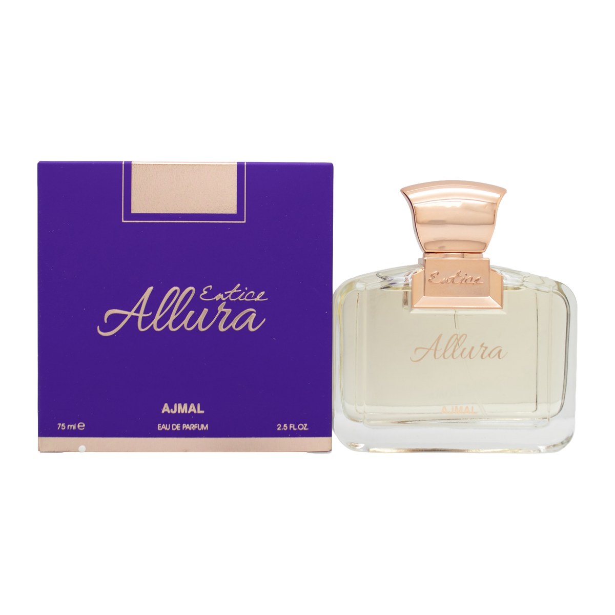 Ajmal Entice Allura Eau De Parfum 75ml Spray