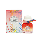 Tutti Twilly D'Hermès Eau De Parfum, Hermès, 30 ml – flaske i lychee-rød farve med hvid hætte og silkesløjfe