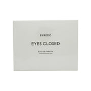 Byredo Eyes Closed Eau de Parfum 100ml fra Byredo i 100 ml klar glasflakon med sort magnetisk hætte og minimalistisk etiket