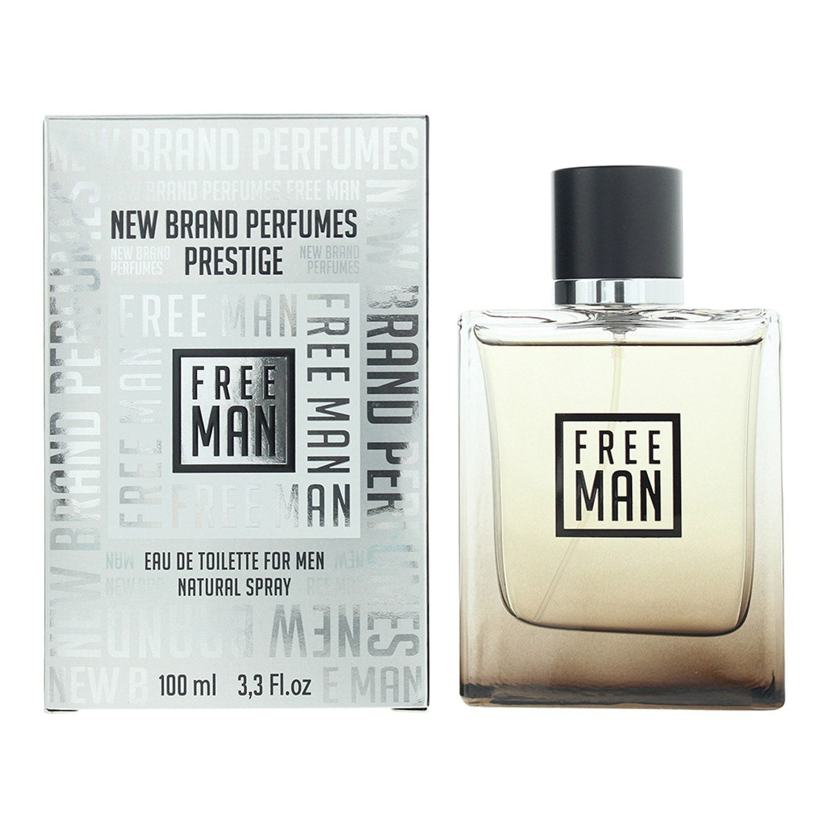 New Brand Free Man Eau de Toilette 100ml Spray