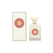 Tory Burch Cosmic Wood Eau de Parfum 90 ml – klar glasflaske med lyserød duft og guldfarvet låg i afrundet design