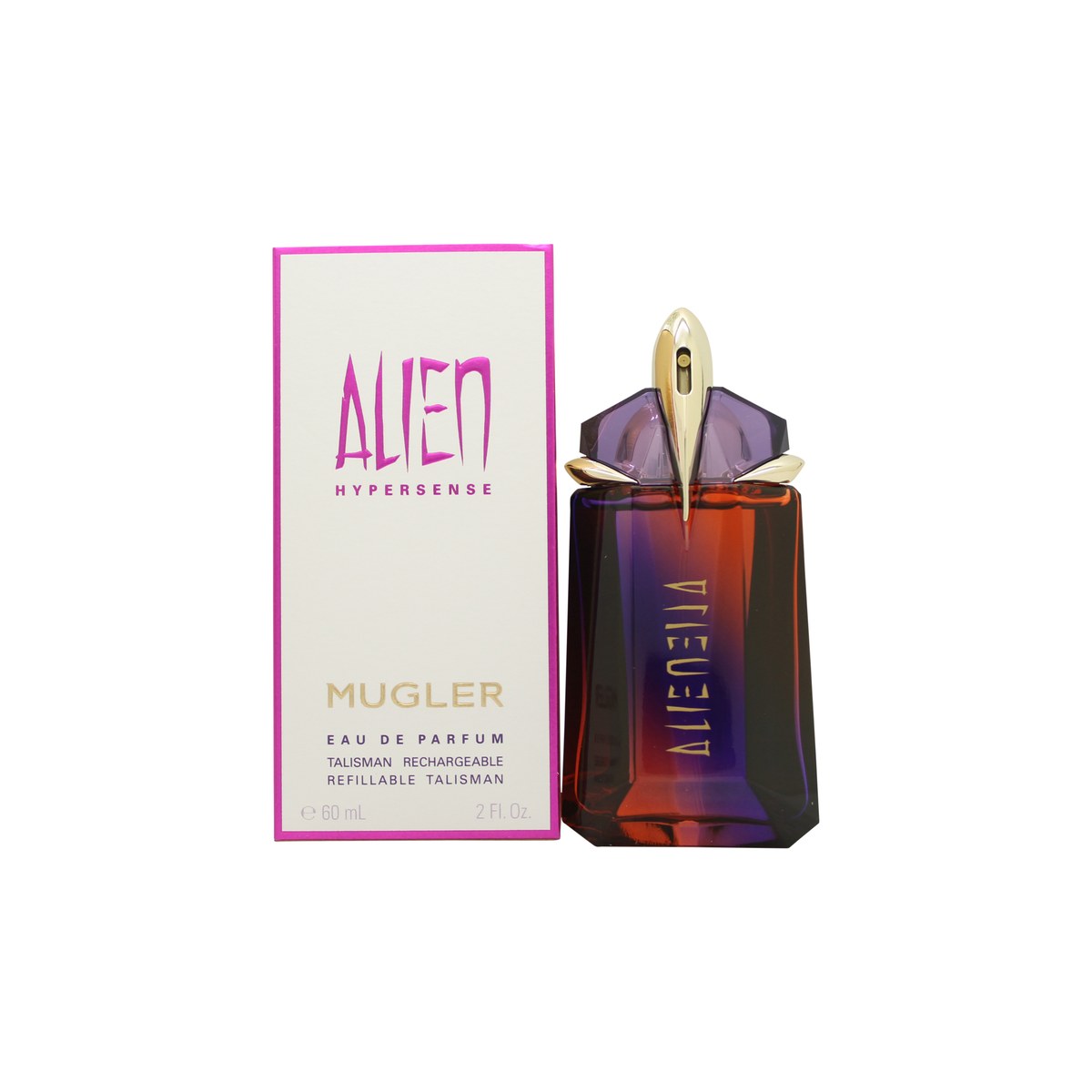 Mugler Alien Hypersense Eau de Parfum 60ml Refillable Spray