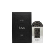Lattafa Maharjan Silver Eau De Perfume 100 ml fra Lattafa i sølvflakon med spejlblank finish og præget ornamentik