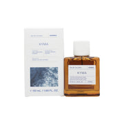 Korres Kyma Eau de Toilette 50ml – klar rektangulær glasflaske med lyseblå væske og sort minimalistisk låg
