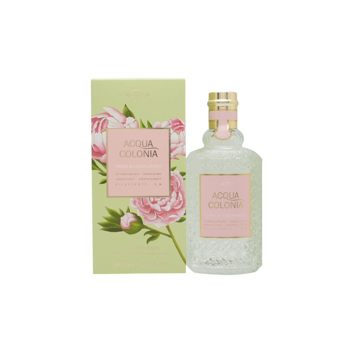 4711 Acqua Colonia Peony & Sandalwood Eau de Cologne 100ml Spray