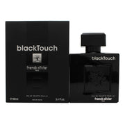Franck Olivier Black Touch Eau de Toilette 100 ml fra Franck Olivier – sort glasflaske med sølvdetaljer og riflet front