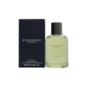 Burberry Weekend For Men Eau De Toilette, Burberry, 100 ml – klar glasflaske med afrundet form, sølvfarvet låg