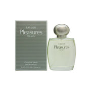 Estee Lauder Pleasures Eau de Cologne 100 ml fra Estée Lauder – klar glasflakon med bløde kurver og sølvfarvet låg