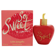 Lolita Lempicka So Sweet Eau de Parfum 50 ml, Lolita Lempicka – lyserød æbleformet flakon med gyldne blade og sløjfe