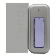 FCUK FCUK Eau de Toilette 100 ml fra FCUK i klar, rektangulær glasflaske med sølvfarvet låg og sort logo.