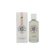 Roger & Gallet Fleur de Figuier Wellbeing Fragrant Water, Roger & Gallet, 100 ml – klar glasflaske med lys rosa duft og gyldent låg