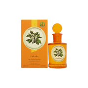 Monotheme Zagara Eau de Toilette 100 ml, Monotheme – klar rektangulær flaske med gylden citrusduft og sølvfarvet låg
