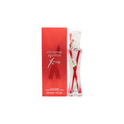 Christina Aguilera Xtina Eau de Parfum 30 ml, sort og klar glasflakon med gyldent logo og rund form.