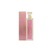 5Th Avenue Nyc Eau De Parfum Elizabeth Arden 125 ml sort og gylden parfumeflaske i slank høj form inspireret af New York