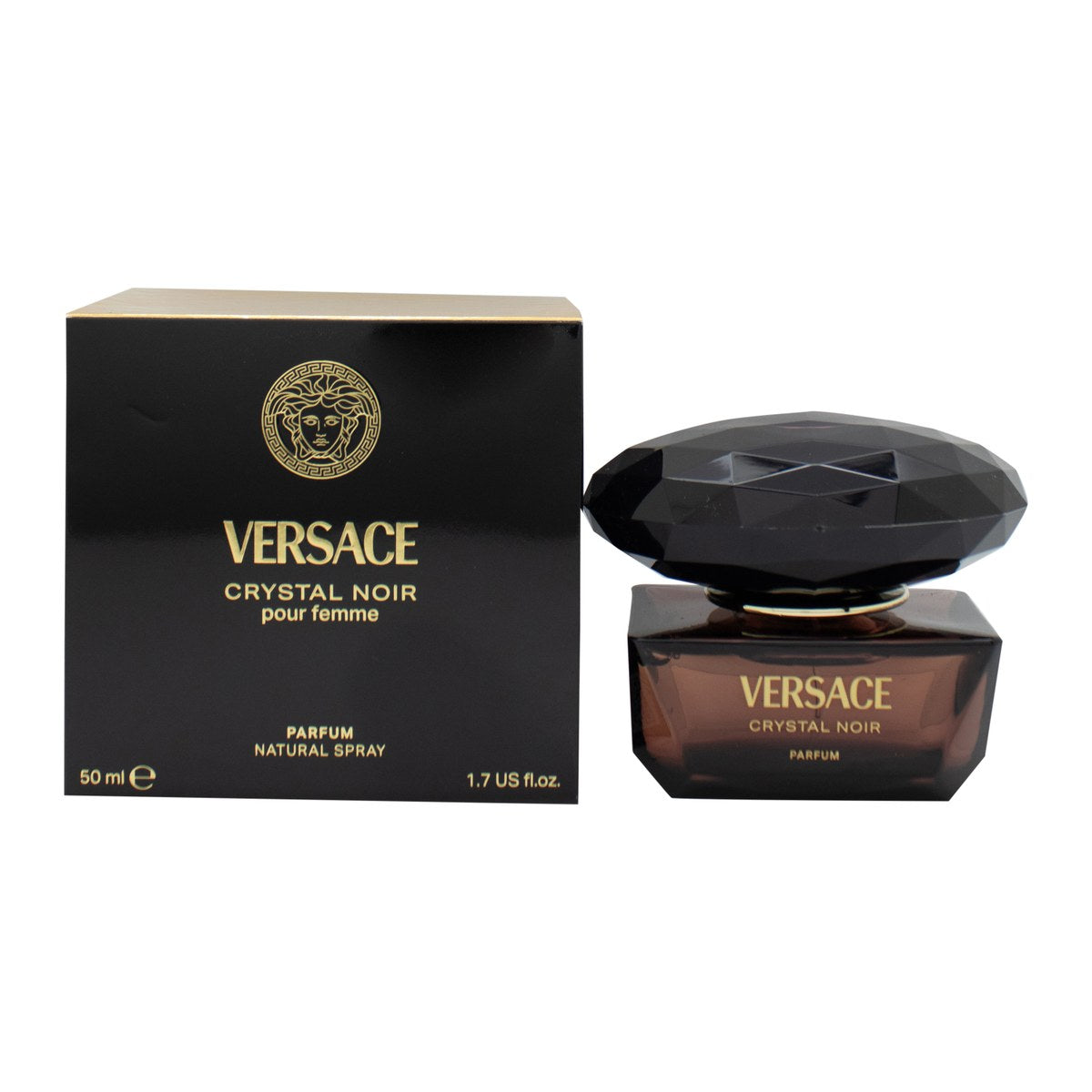 Versace Crystal Noir Parfum Eau de Parfum 50ml Spray