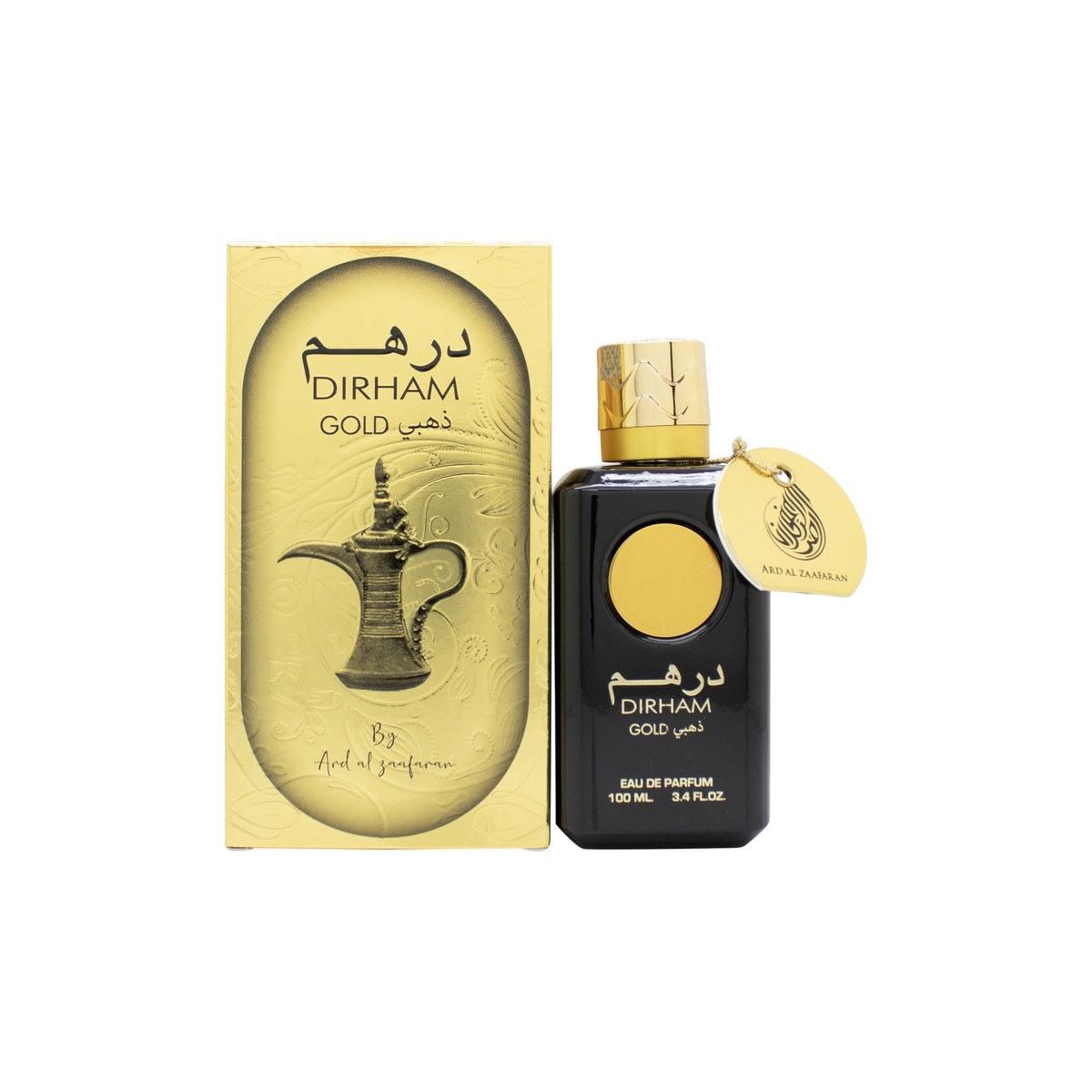 Ard Al Zaafaran Dirham Gold Eau de Parfum 100ml Spray