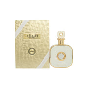 Armaf Infinity Gold Eau De Parfum 105 ml fra Armaf – gylden, kantet flakon med sort låg og metallisk finish