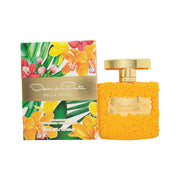 Oscar de la Renta Bella Soleil Eau de Parfum, Oscar de la Renta, 100 ml – gylden flakon med blomsterlåg og rund form
