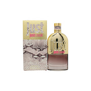 Roberto Cavalli Just Cavalli Man Eau De Toilette, Roberto Cavalli, 90 ml blå-sølvfarvet flakon med slangeskindsmønstret låg