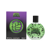 Marvel Hulk Eau de Toilette 100ml Marvel grøn flakon med Hulk-motiv og sort spraytop