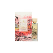 Swiss Arabian Passion Of Venice Extrait de Parfum 100 ml – mørkerød glasflaske med gyldent låg og venetiansk inspireret design