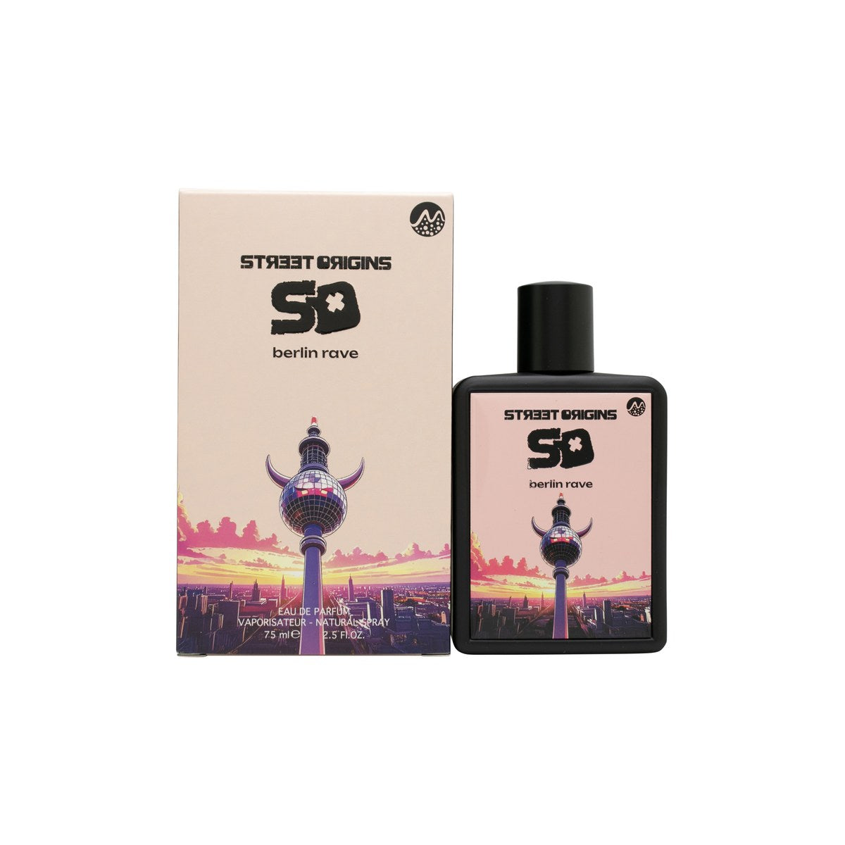 Street Origins Berlin Rave Eau de Parfum 75ml Spray